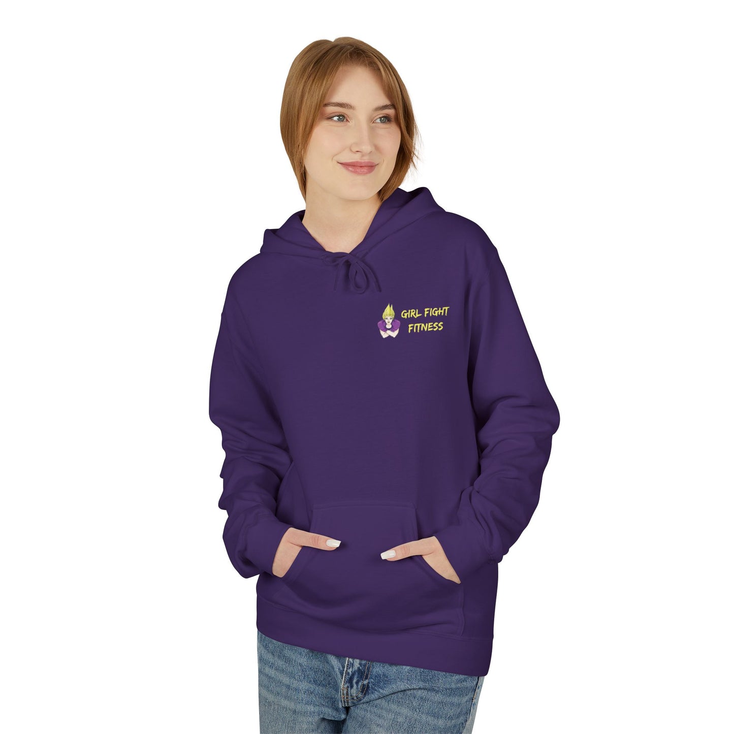 "...not turning feelings into felonies" Unisex Fleece Hoodie