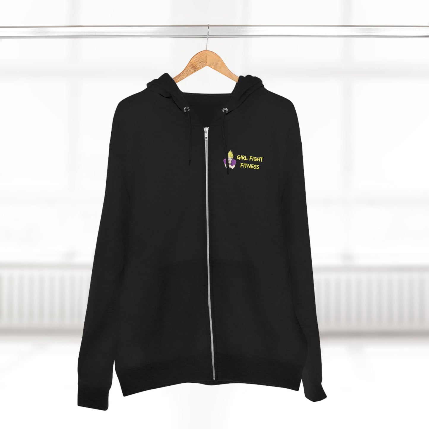 Turning Goals Into Gains - Unisex Zip Hoodie