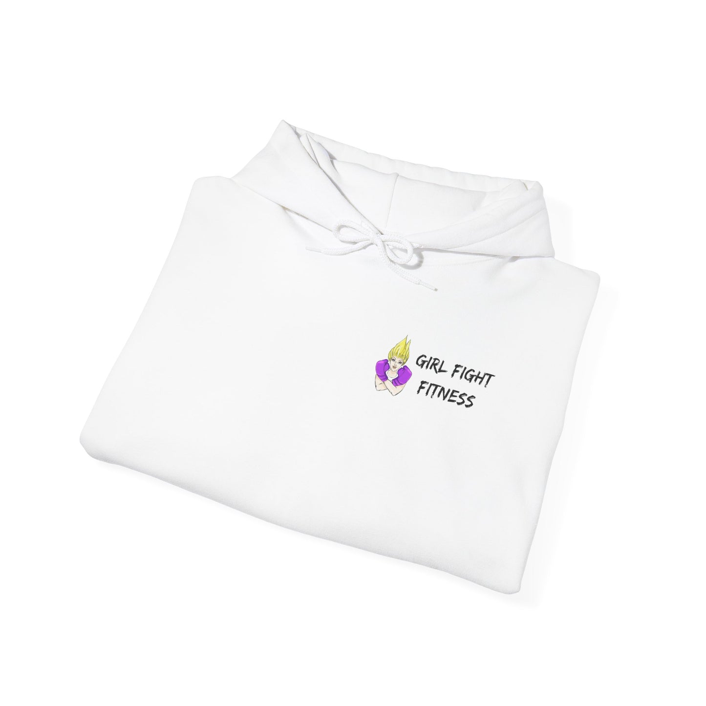 I FIGHT LIKE A GIRL Unisex Heavy Blend™ Hooded Sweatshirt