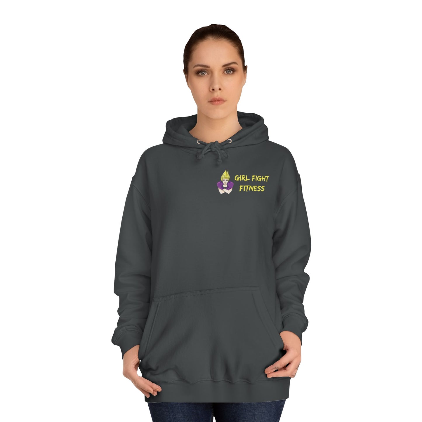 Sore Today - Strong Tomorrow - Unisex College Hoodie (Dark)