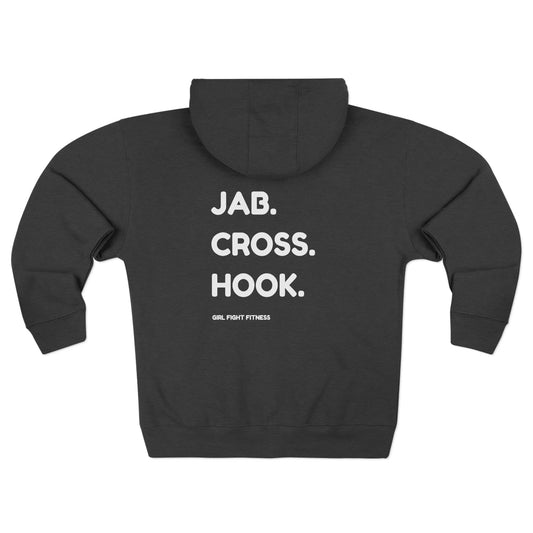 Jab. Cross. Hook. - Unisex Zip Hoodie