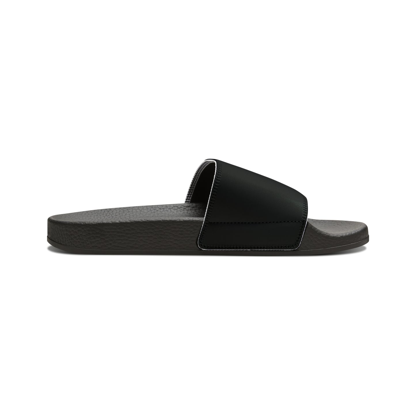 GirlFight Logo Slide Sandals - Black
