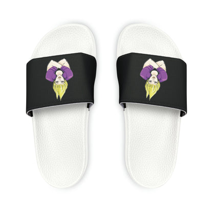 GirlFight Logo Slide Sandals