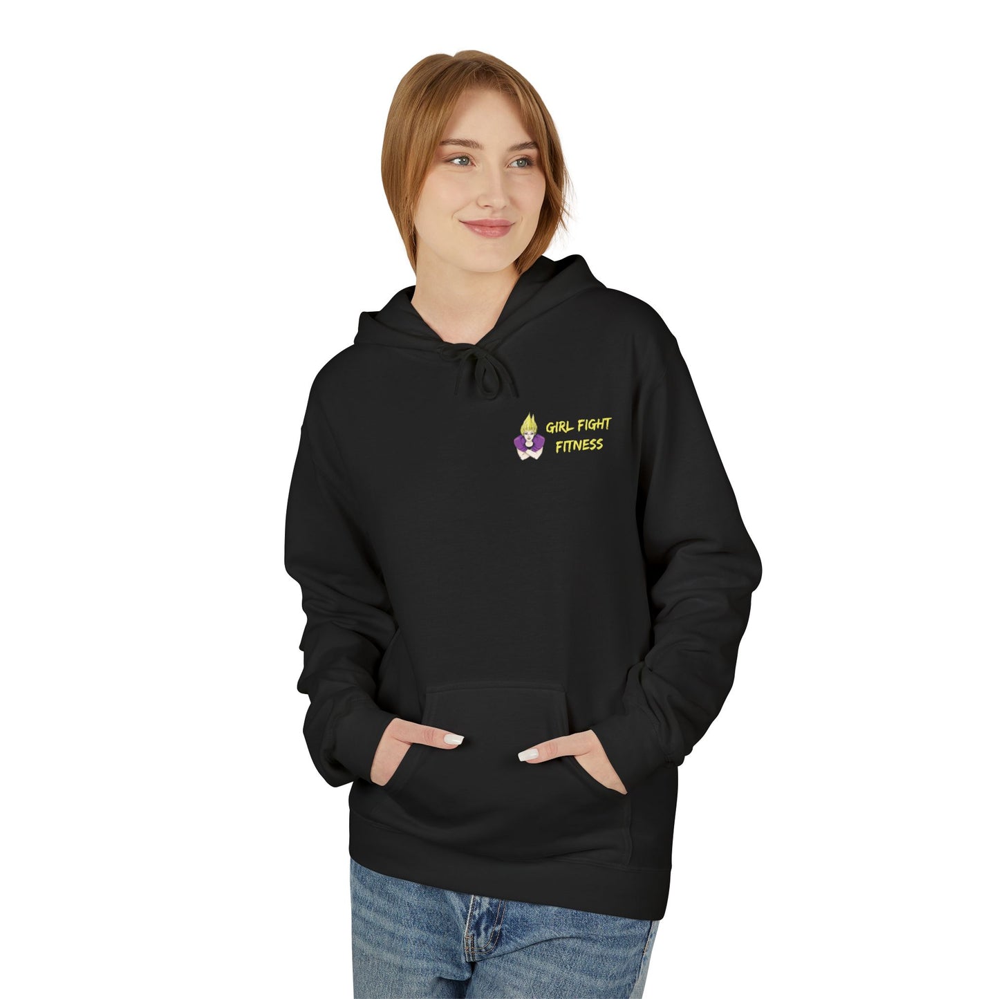 "...not turning feelings into felonies" Unisex Fleece Hoodie