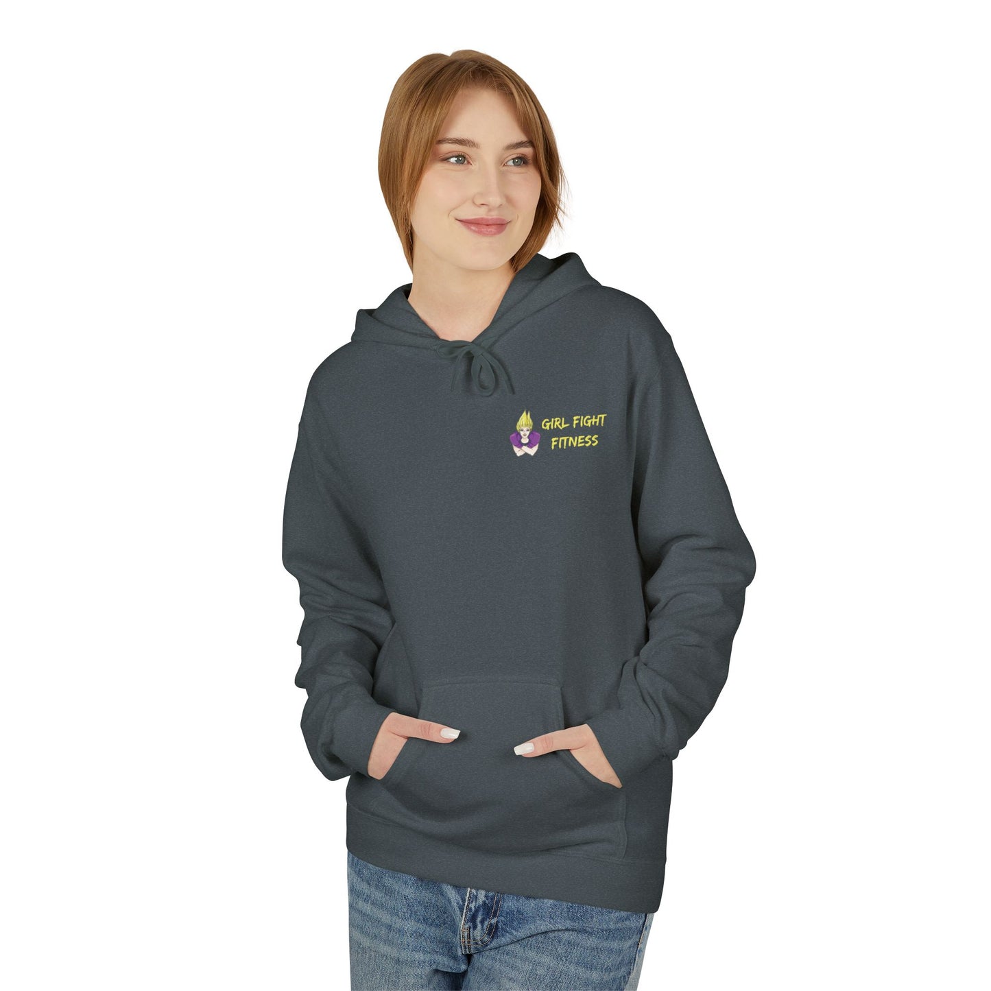 "...not turning feelings into felonies" Unisex Fleece Hoodie