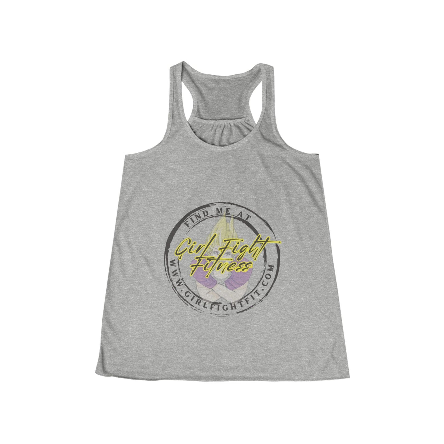 You Can Find Me At - Women's Flowy Racerback Tank
