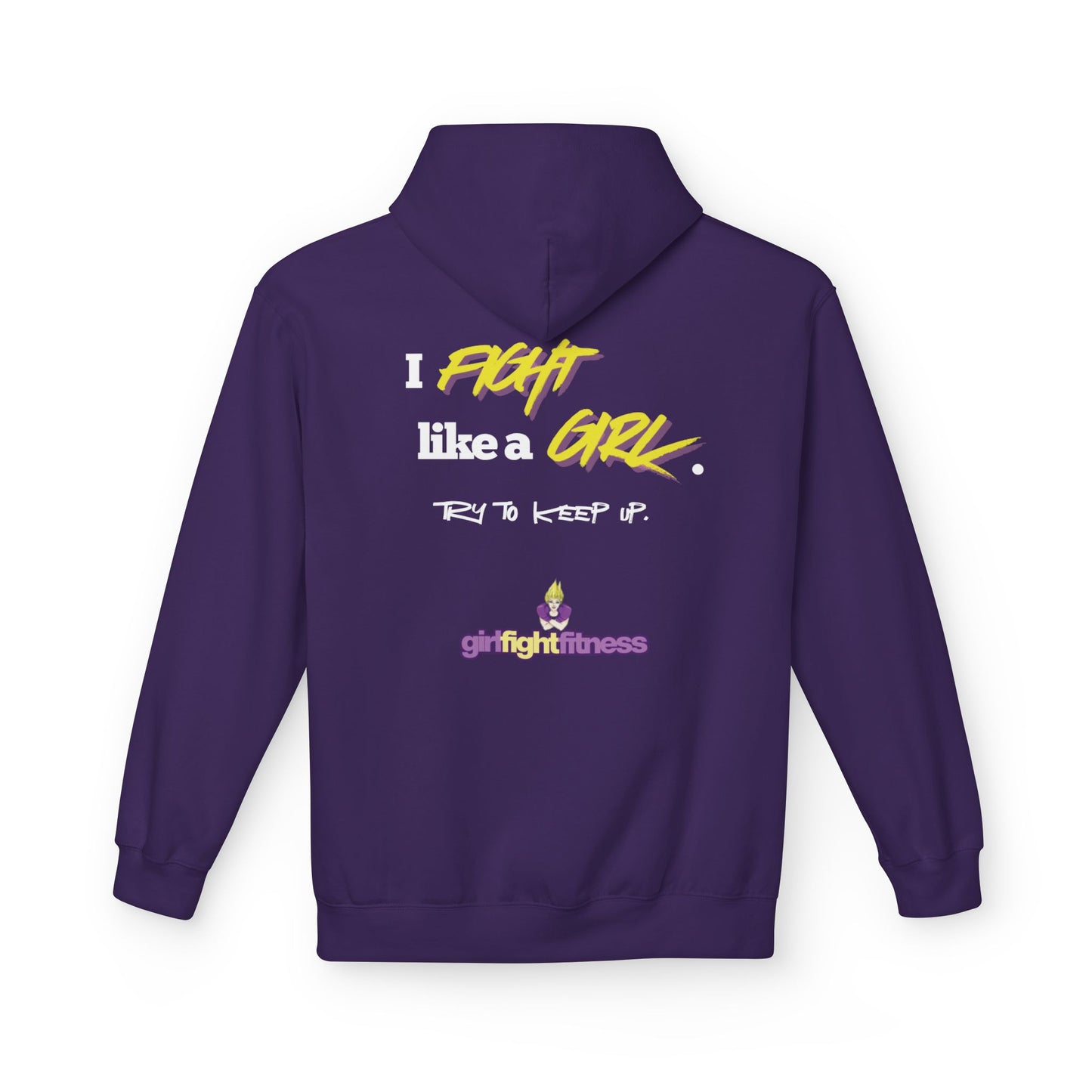 Fight Like a Girl - Unisex Softstyle Fleece Hoodie