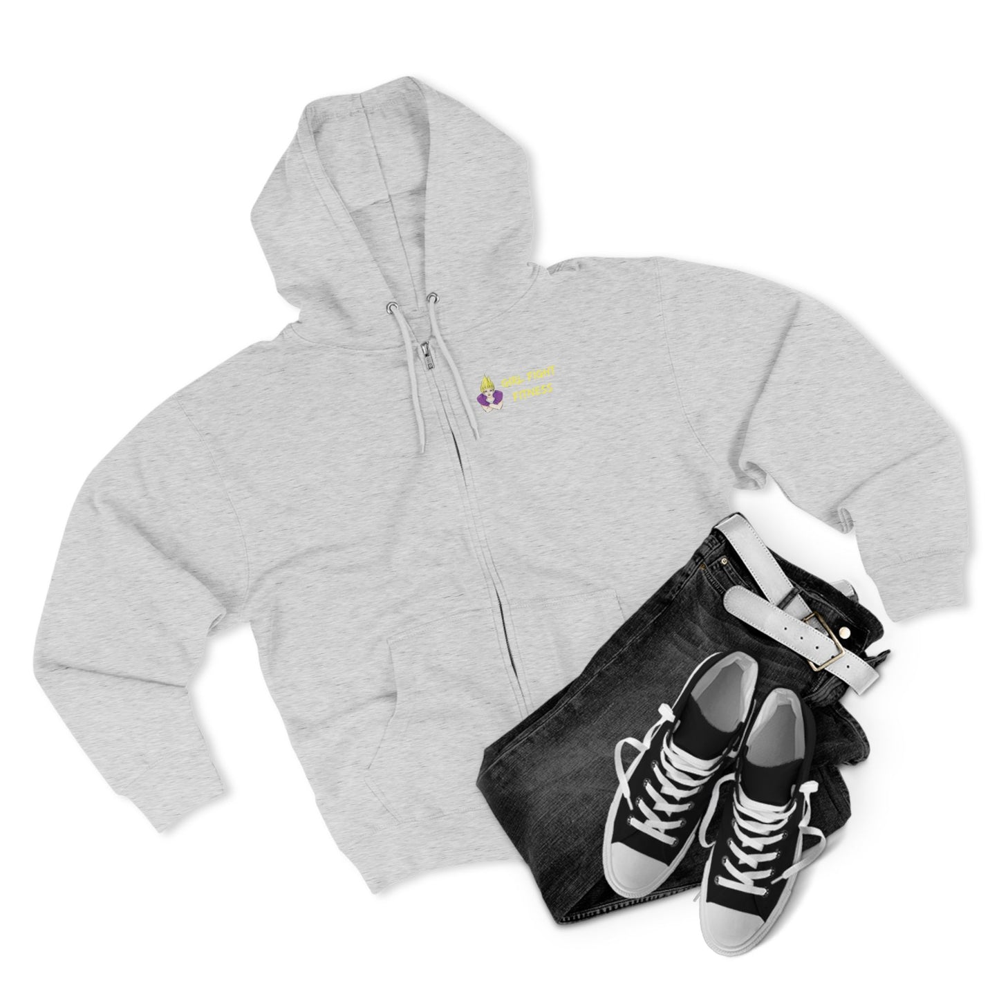 Turning Goals Into Gains - Unisex Zip Hoodie