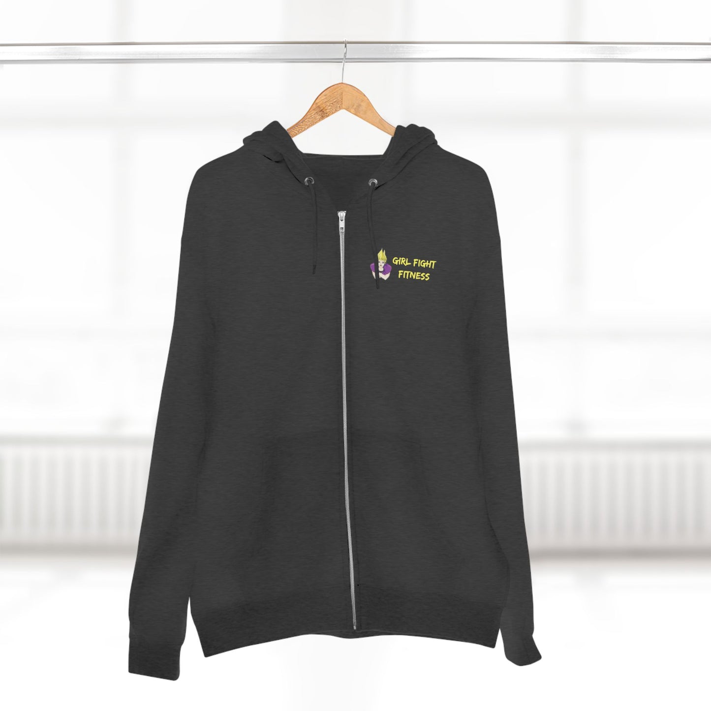 Turning Goals Into Gains - Unisex Zip Hoodie