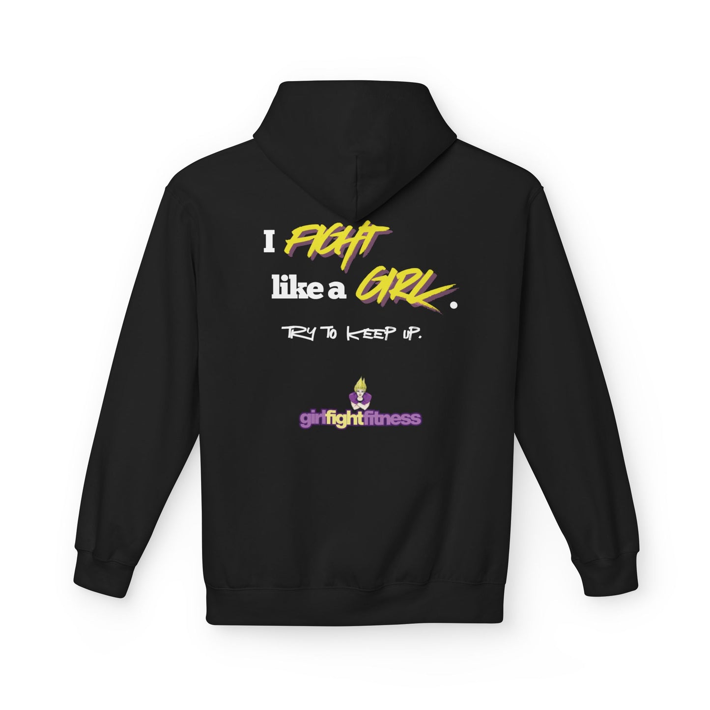 Fight Like a Girl - Unisex Softstyle Fleece Hoodie