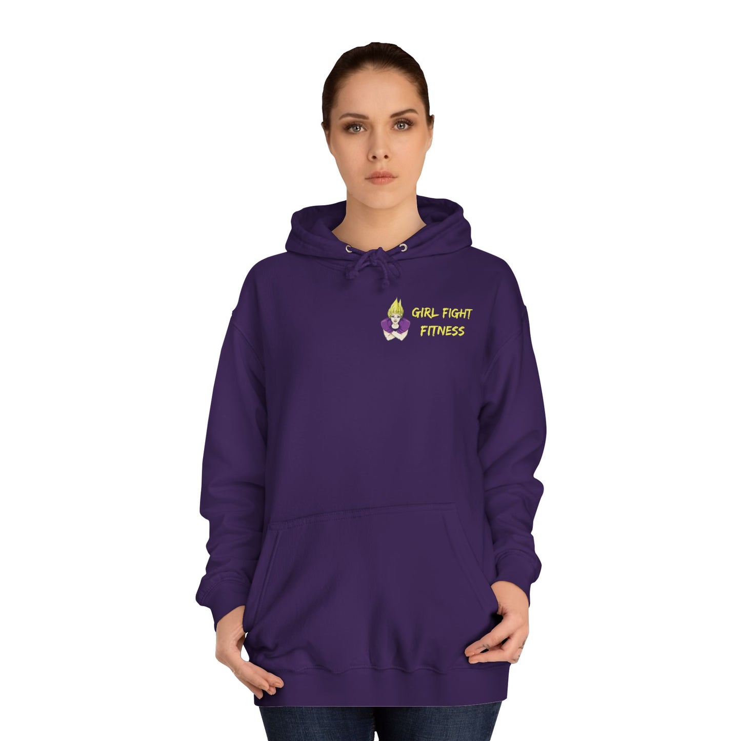 Sore Today - Strong Tomorrow - Unisex College Hoodie (Dark)