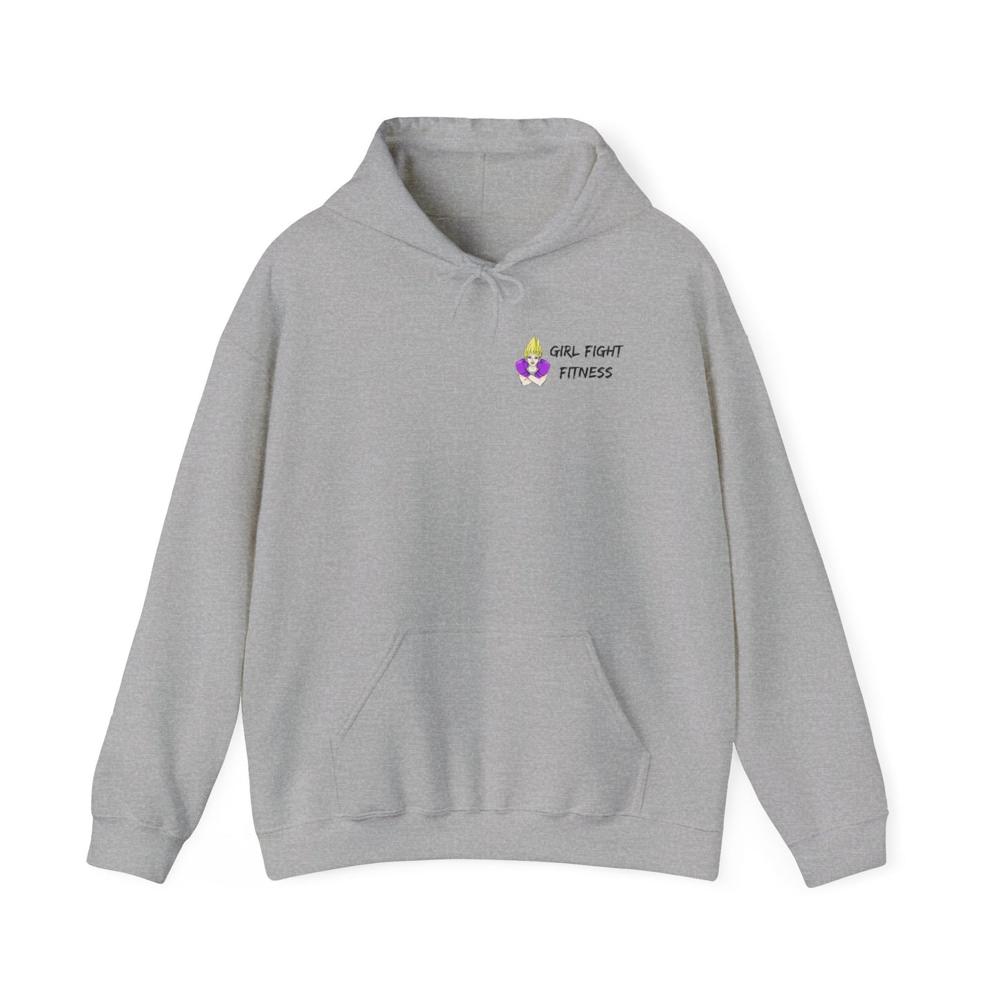 I FIGHT LIKE A GIRL Unisex Heavy Blend™ Hooded Sweatshirt