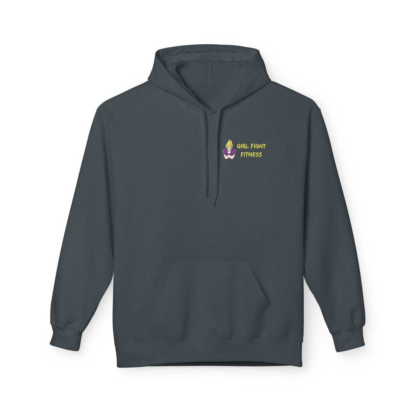 "...not turning feelings into felonies" Unisex Fleece Hoodie