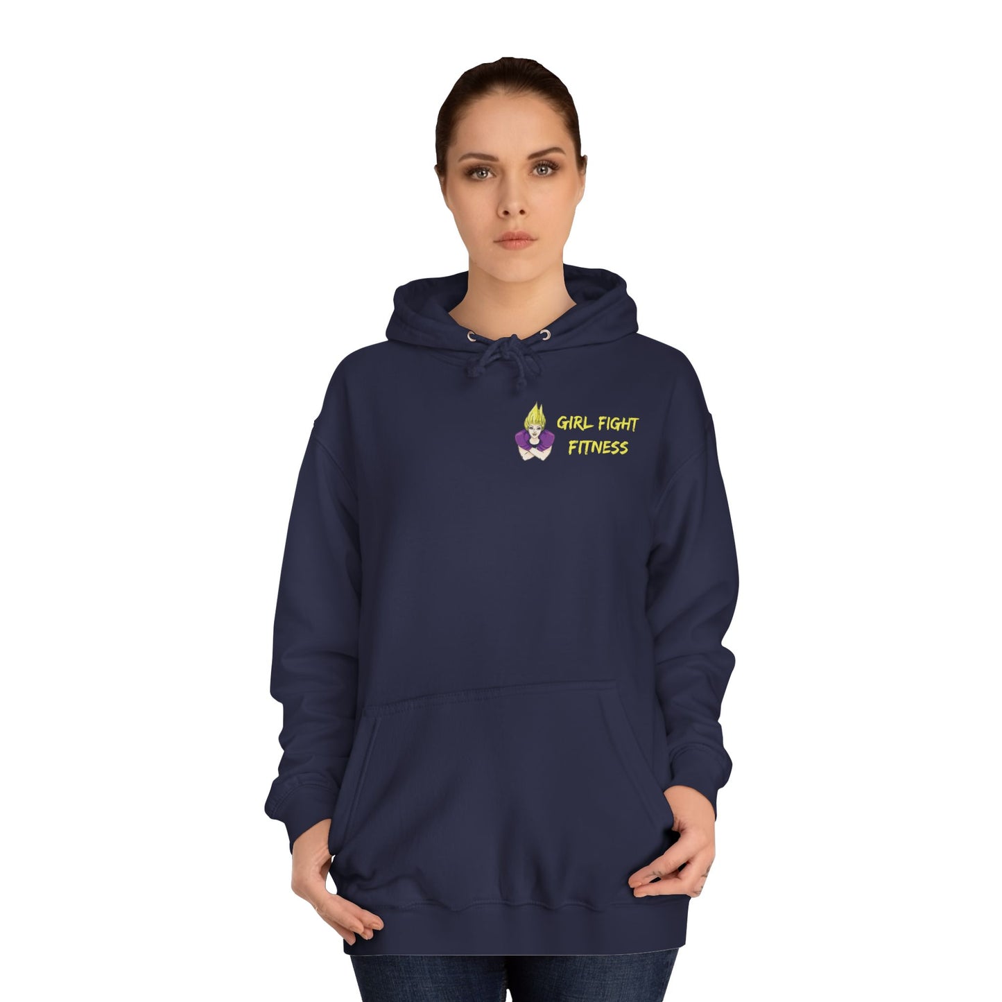 Sore Today - Strong Tomorrow - Unisex College Hoodie (Dark)