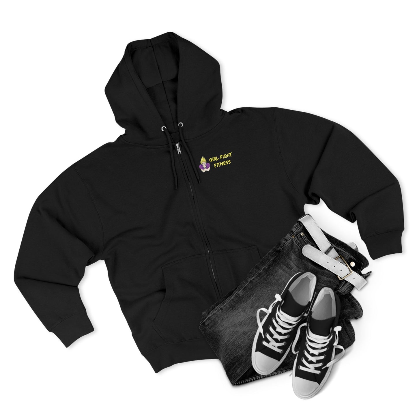 Turning Goals Into Gains - Unisex Zip Hoodie