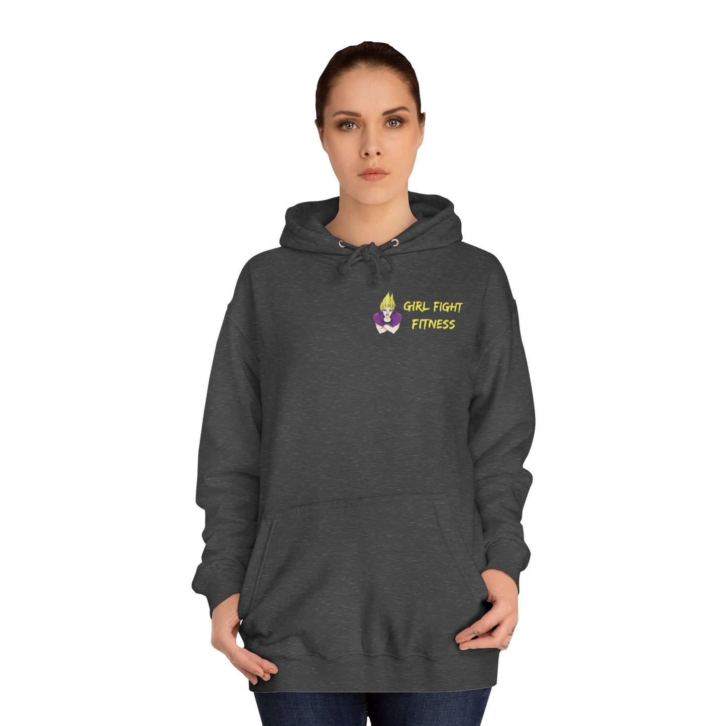 Sore Today - Strong Tomorrow - Unisex College Hoodie (Dark)