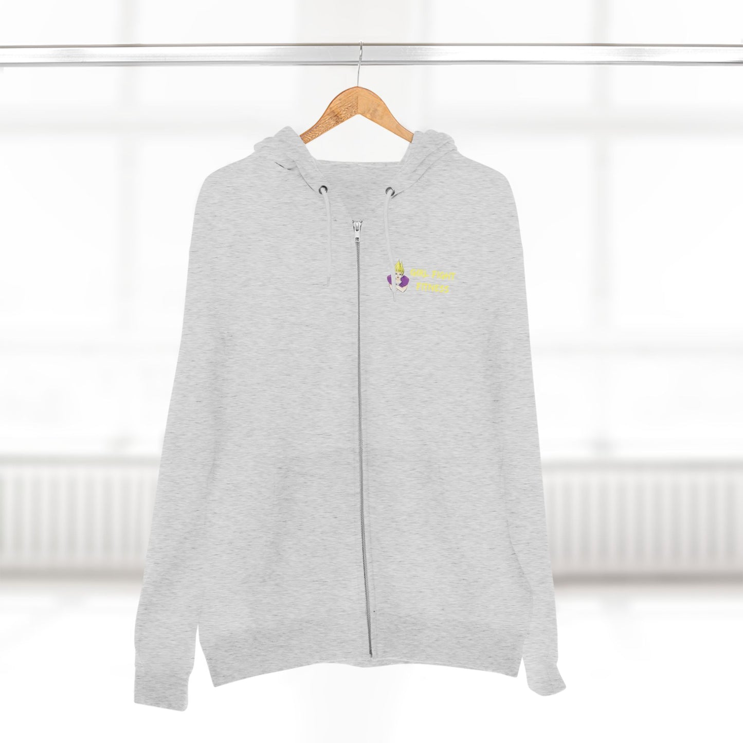 Turning Goals Into Gains - Unisex Zip Hoodie