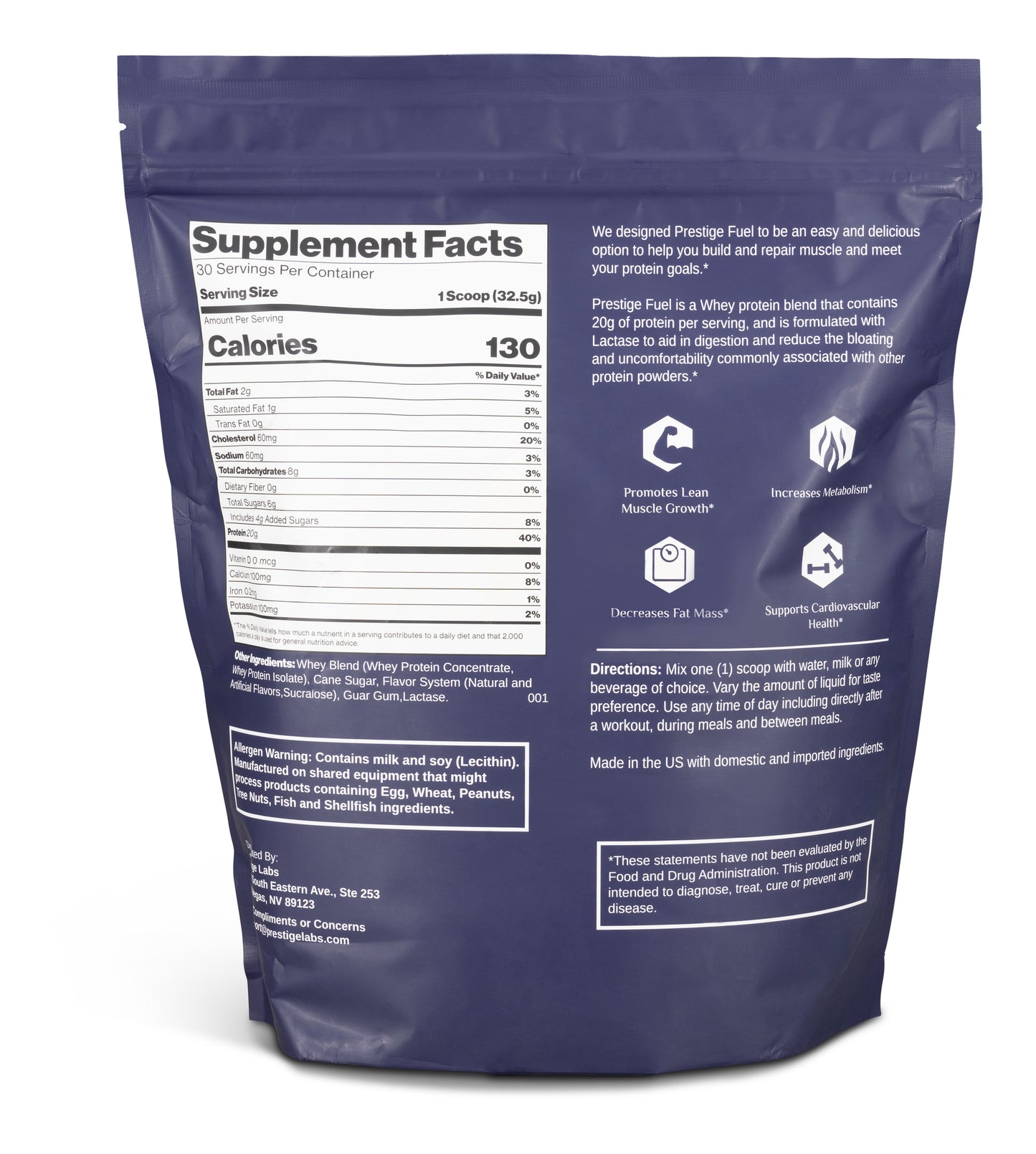 Prestige Labs Protein