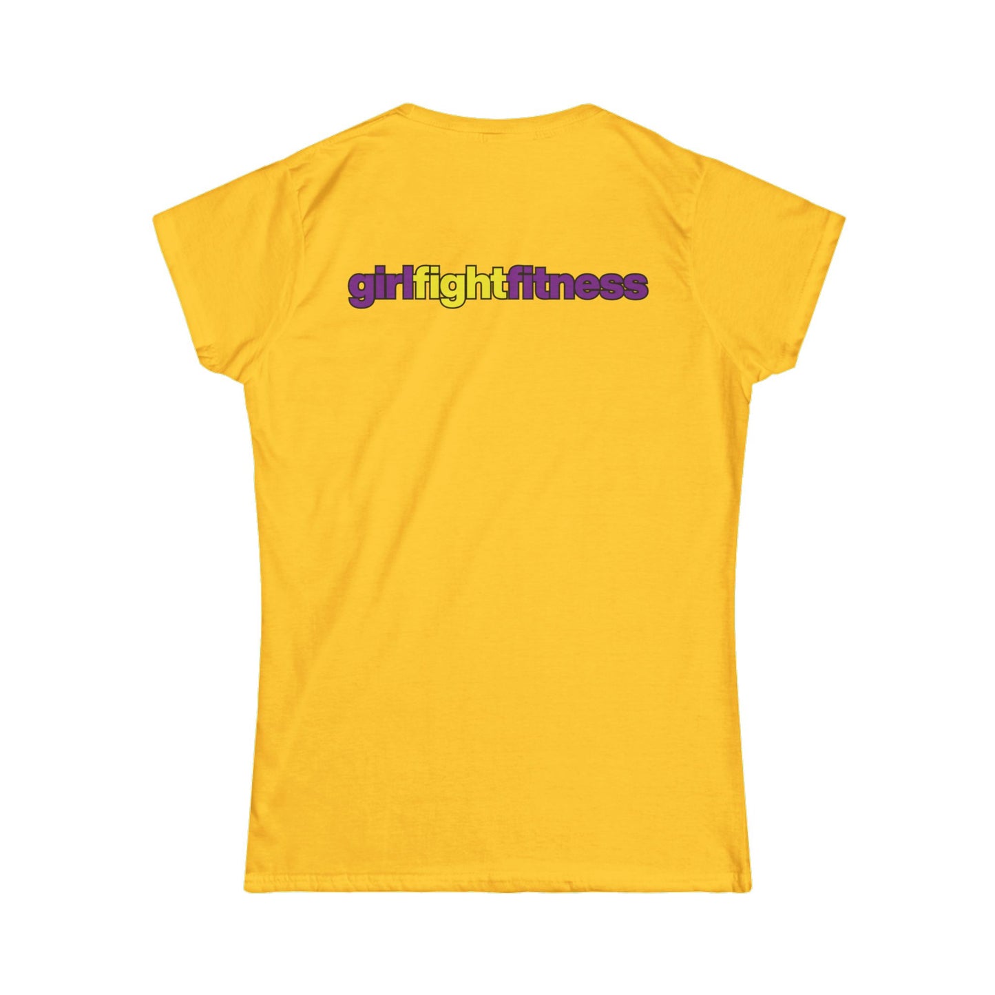 Pride - "Hit Hard, Love Harder" Women's-Cut Softstyle T-Shirt