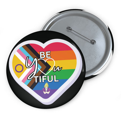 PRIDE - Pin Button — "BeYOUtiful"