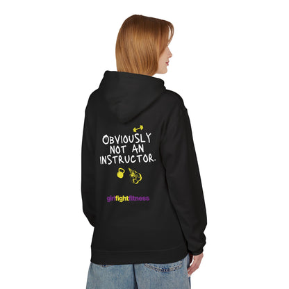 "Obviously Not an Instructor" - Unisex Softstyle Fleece Hoodie