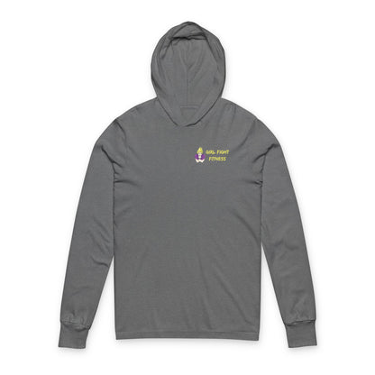 I Fight Like a Girl - Unisex Hooded Long Sleeve Tee