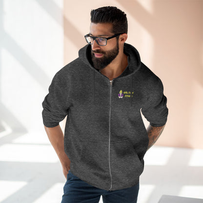 Kick Your A$$ - Unisex Zip Hoodie