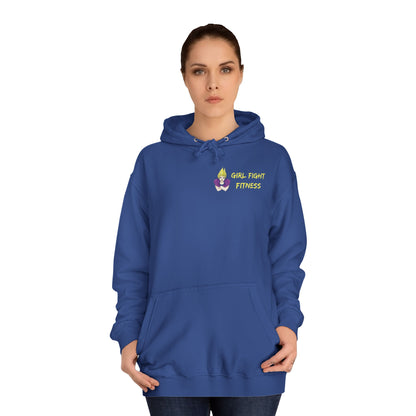 Sore Today - Strong Tomorrow - Unisex College Hoodie (Dark)