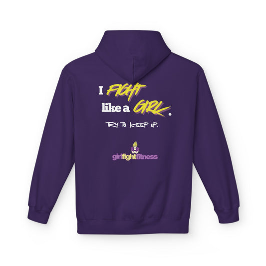 Fight Like a Girl - Unisex Softstyle Fleece Hoodie