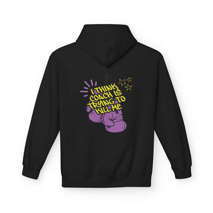 Coach is Trying to Kill Me - Unisex Softstyle Fleece Hoodie