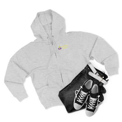 Turning Goals Into Gains - Unisex Zip Hoodie