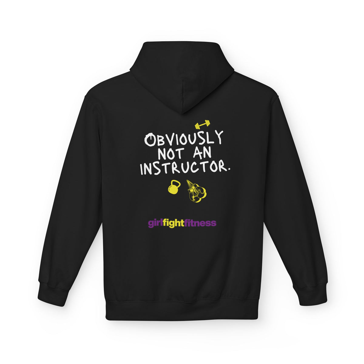 "Obviously Not an Instructor" - Unisex Softstyle Fleece Hoodie