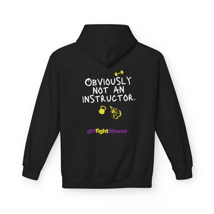 "Obviously Not an Instructor" - Unisex Softstyle Fleece Hoodie