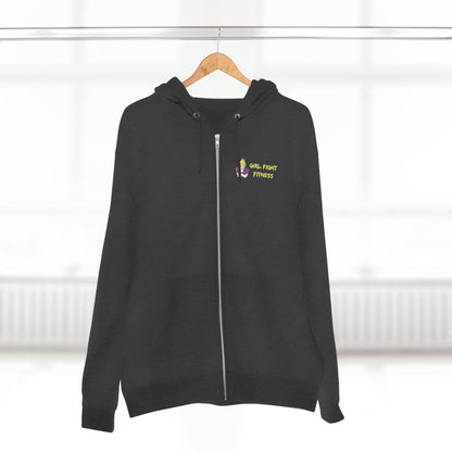 Turning Goals Into Gains - Unisex Zip Hoodie