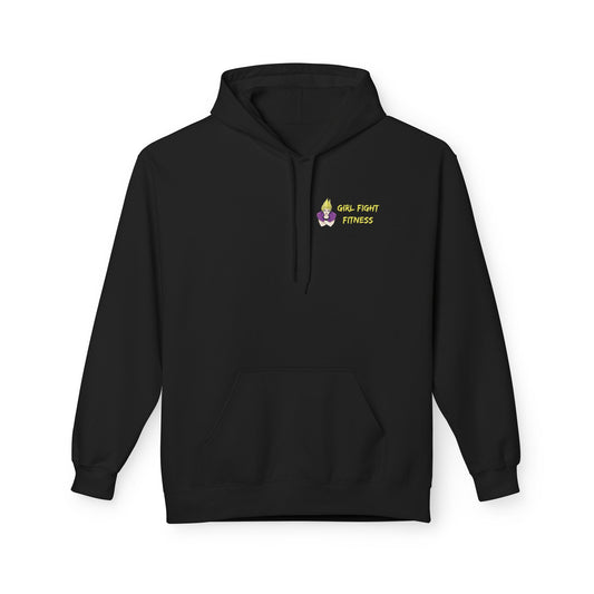 "...not turning feelings into felonies" Unisex Fleece Hoodie