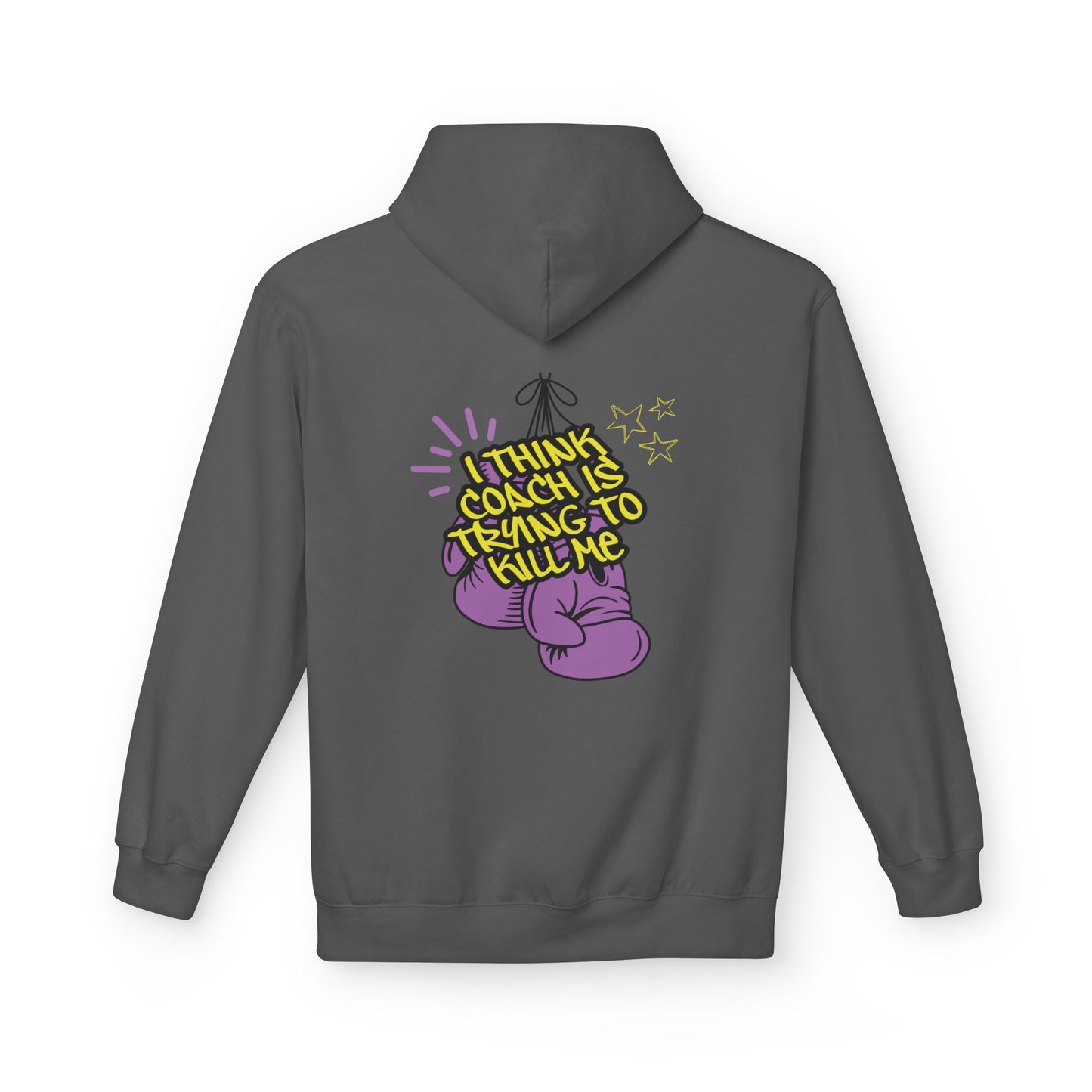 Coach is Trying to Kill Me - Unisex Softstyle Fleece Hoodie