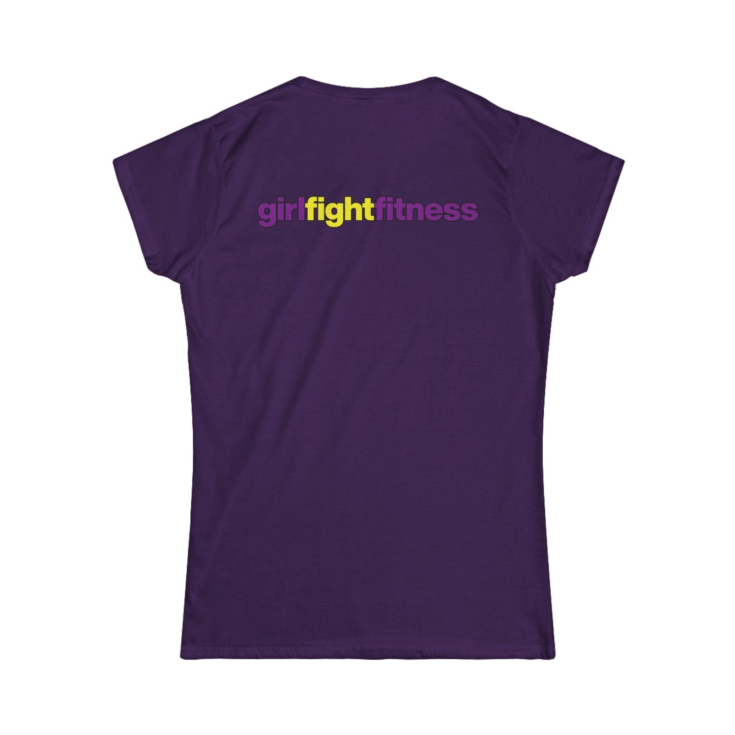Pride - "Hit Hard, Love Harder" Women's-Cut Softstyle T-Shirt