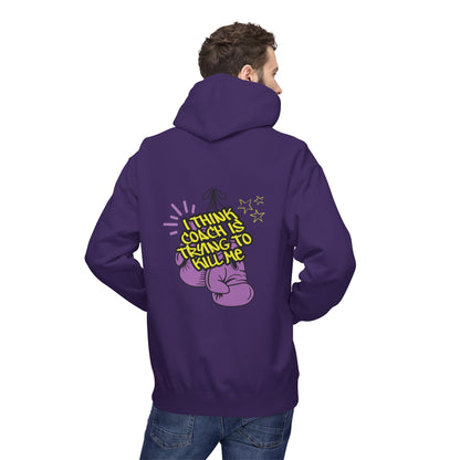 Coach is Trying to Kill Me - Unisex Softstyle Fleece Hoodie