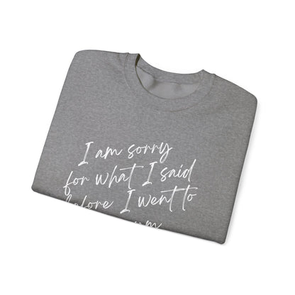 I'm Sorry - Unisex Heavy Blend™ Crewneck Sweatshirt
