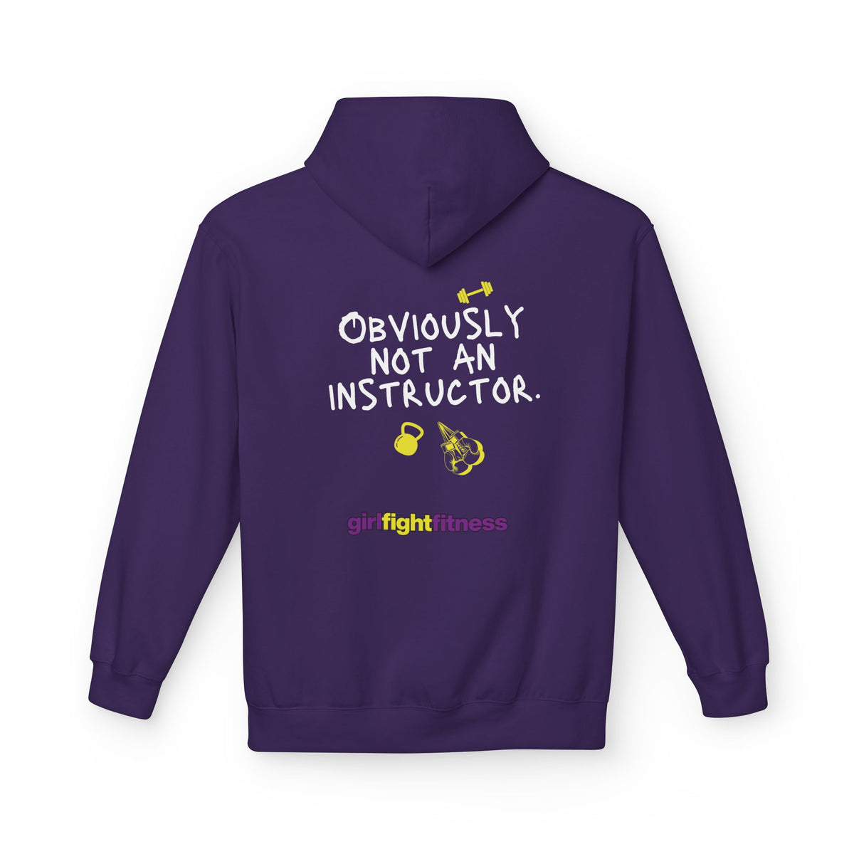 "Obviously Not an Instructor" - Unisex Softstyle Fleece Hoodie