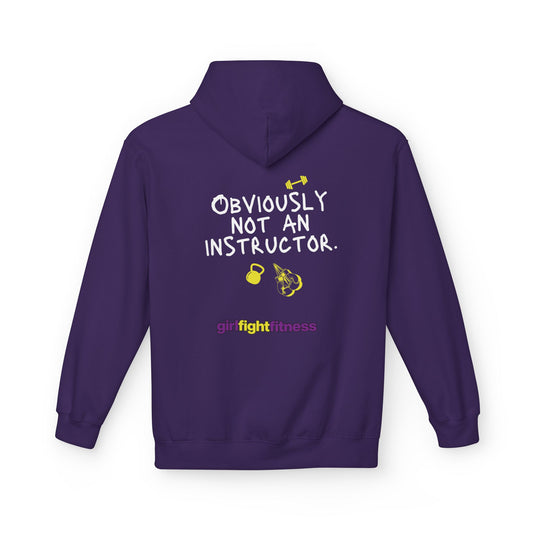 "Obviously Not an Instructor" - Unisex Softstyle Fleece Hoodie