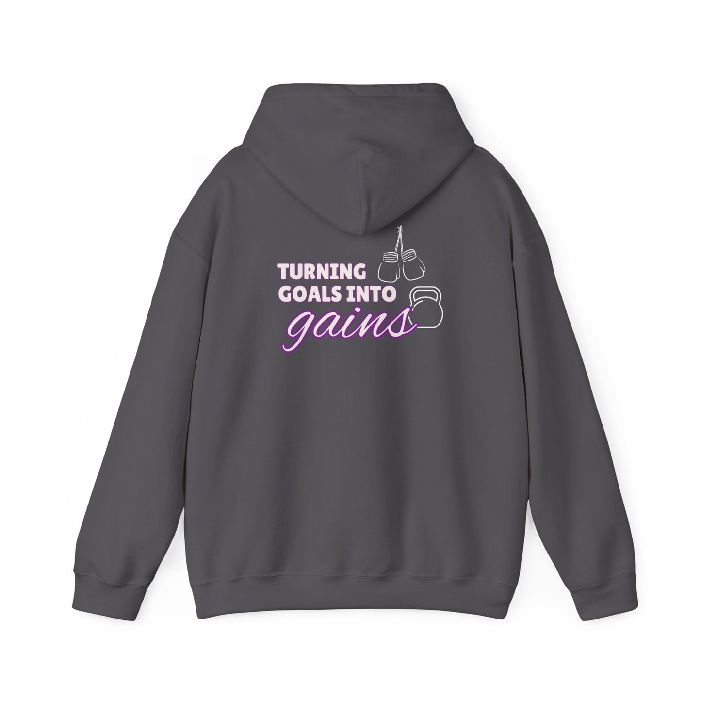 Turning Goals Into Gains -  Unisex Heavy Blend™ Hooded Sweatshirt