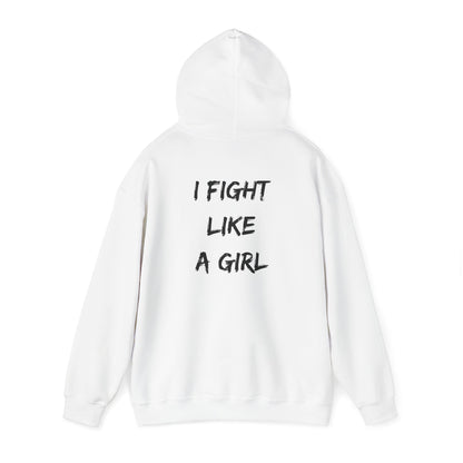 I FIGHT LIKE A GIRL Unisex Heavy Blend™ Hooded Sweatshirt