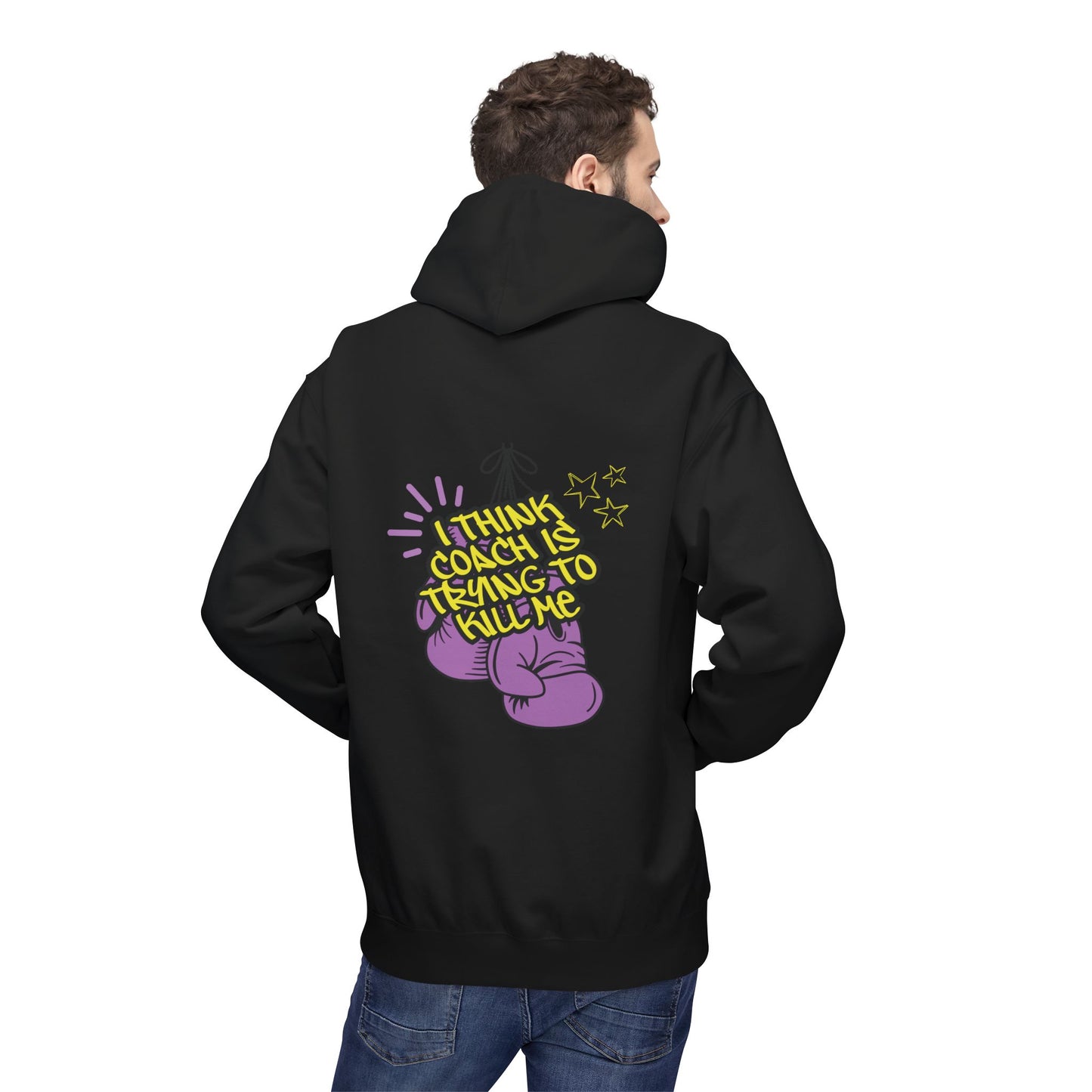 Coach is Trying to Kill Me - Unisex Softstyle Fleece Hoodie