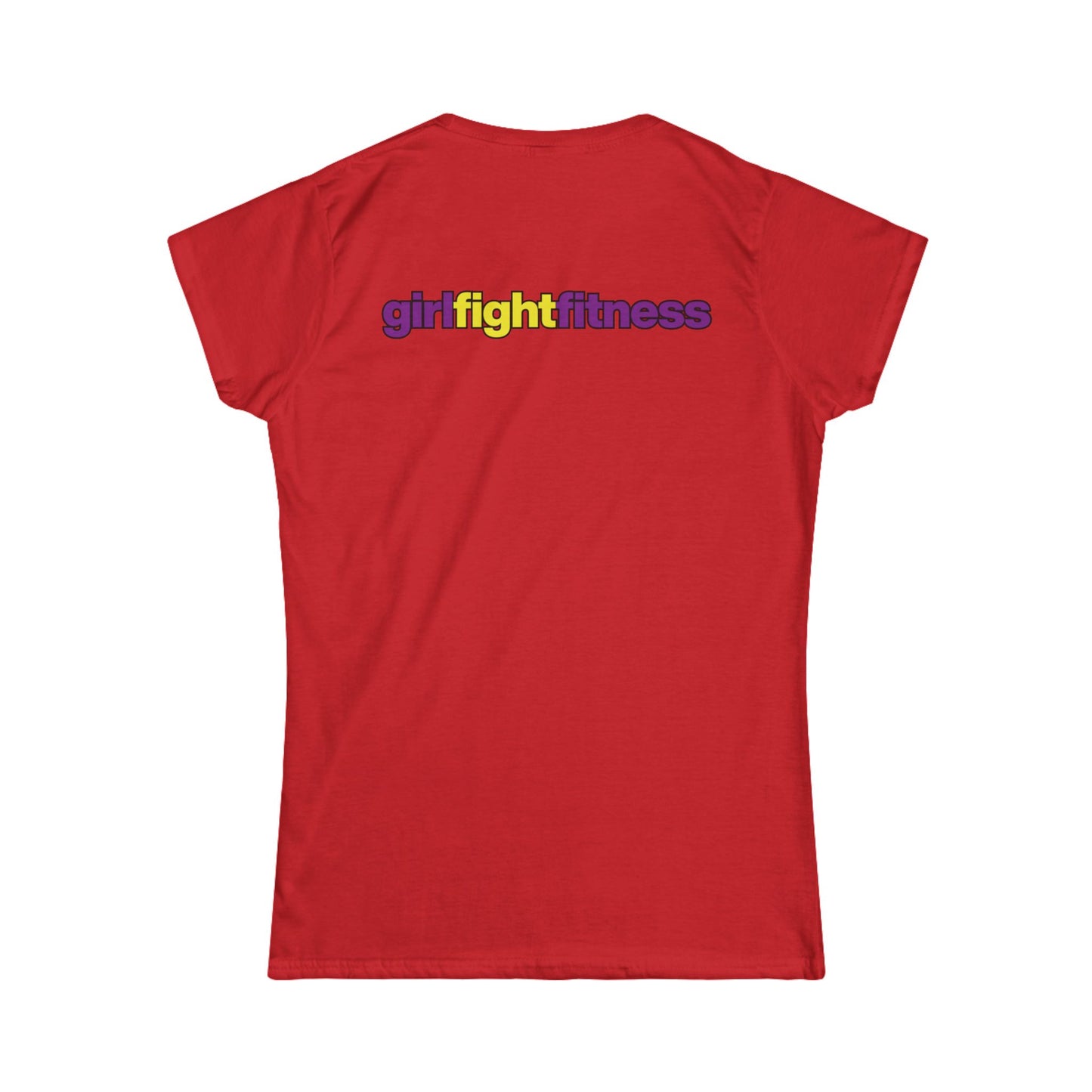 Pride - "Hit Hard, Love Harder" Women's-Cut Softstyle T-Shirt