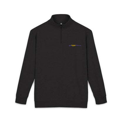 Embroidered 'Girl Fight Fitness' Fleece Pullover - Unisex Fit