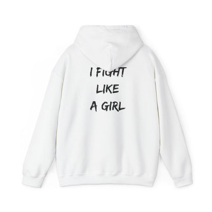 I FIGHT LIKE A GIRL Unisex Heavy Blend™ Hooded Sweatshirt