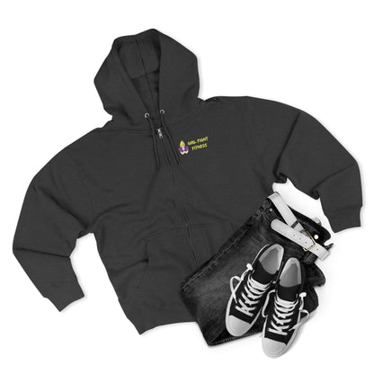 Turning Goals Into Gains - Unisex Zip Hoodie