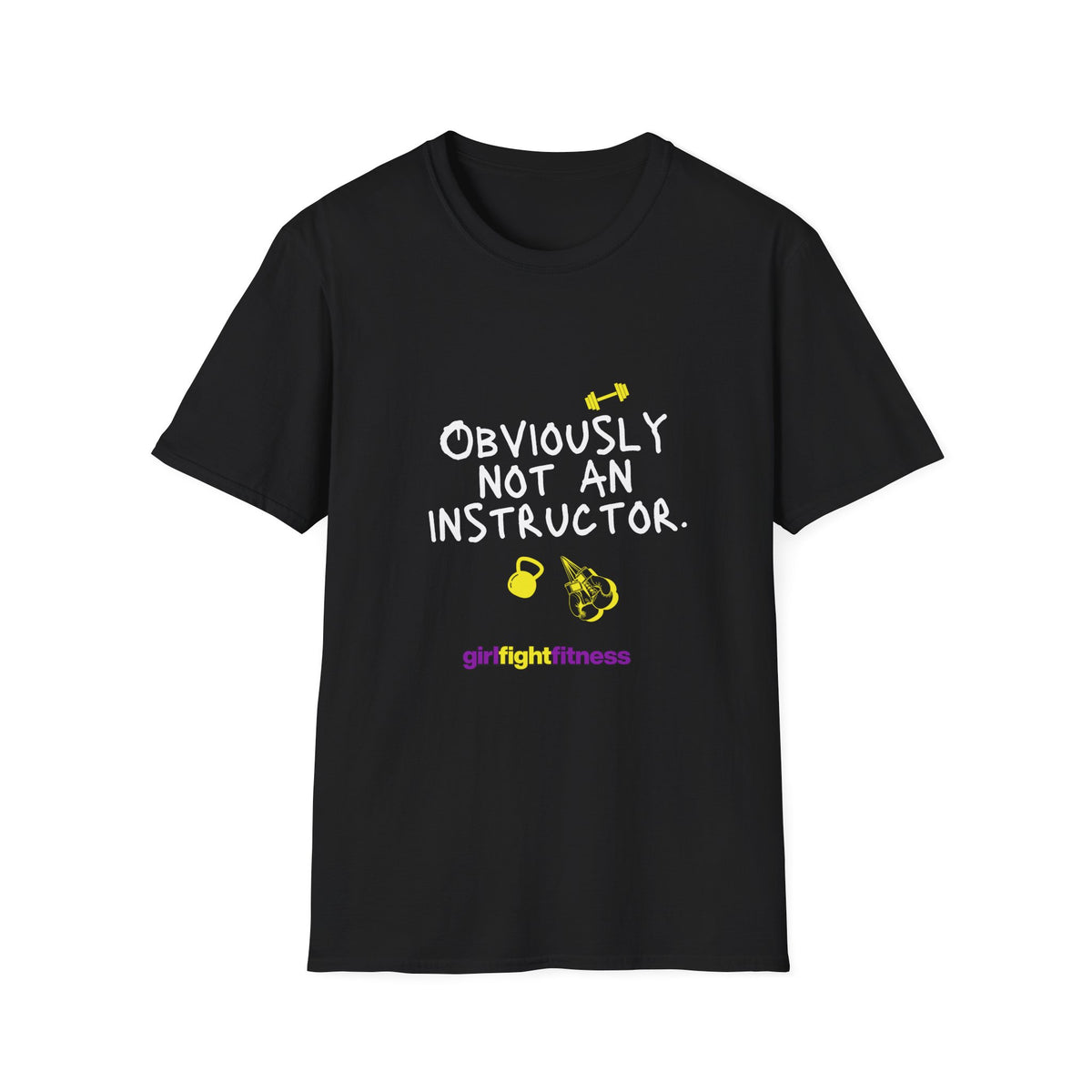"Obviously Not an Instructor" Unisex Softstyle T-Shirt