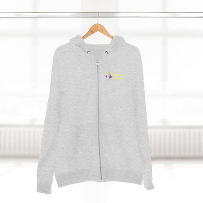 Turning Goals Into Gains - Unisex Zip Hoodie